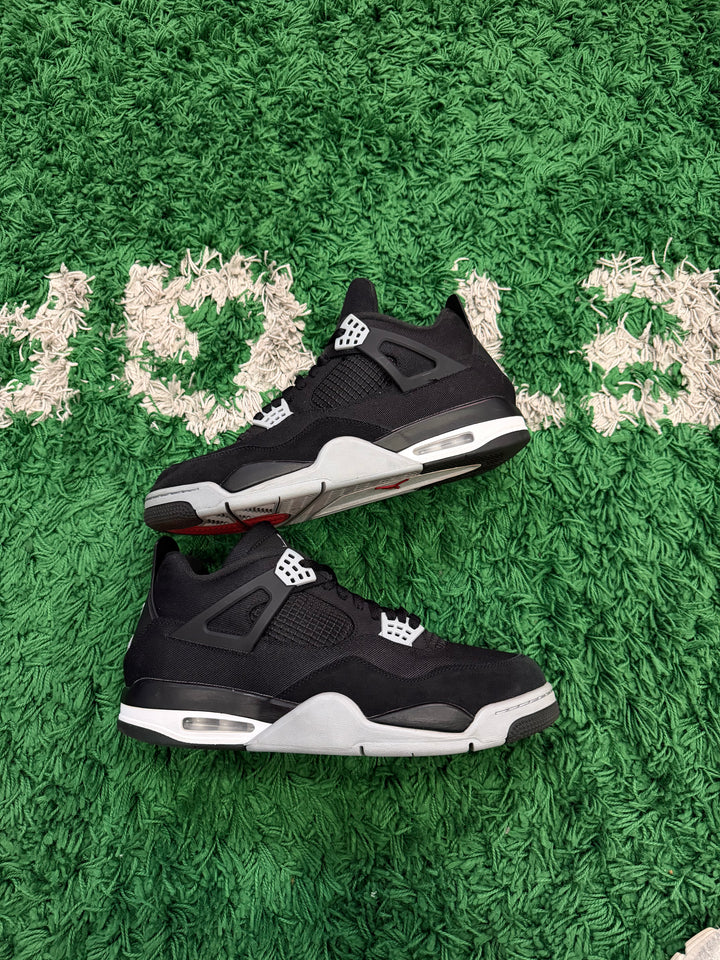 Jordan 4 Black Canvas (VNDS)