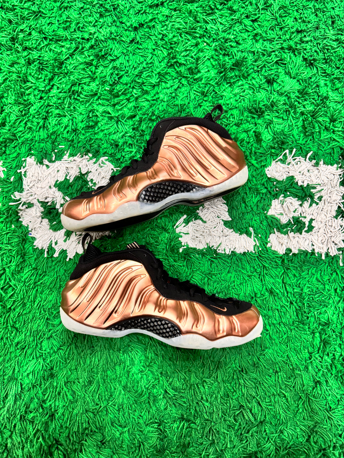 Nike Air Foamposite One Copper (Tried on)