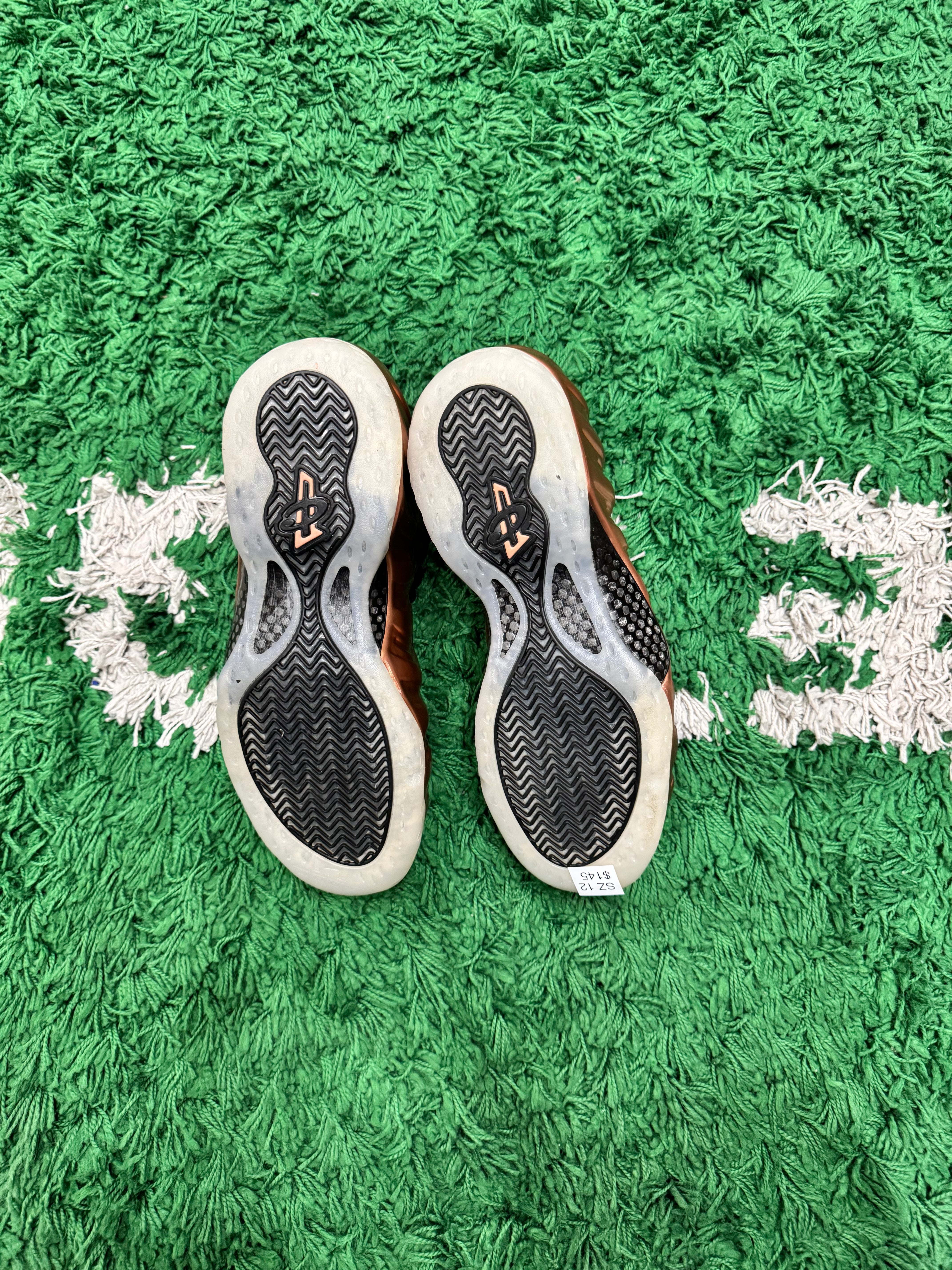 Nike Air Foamposite One Copper (Tried on)