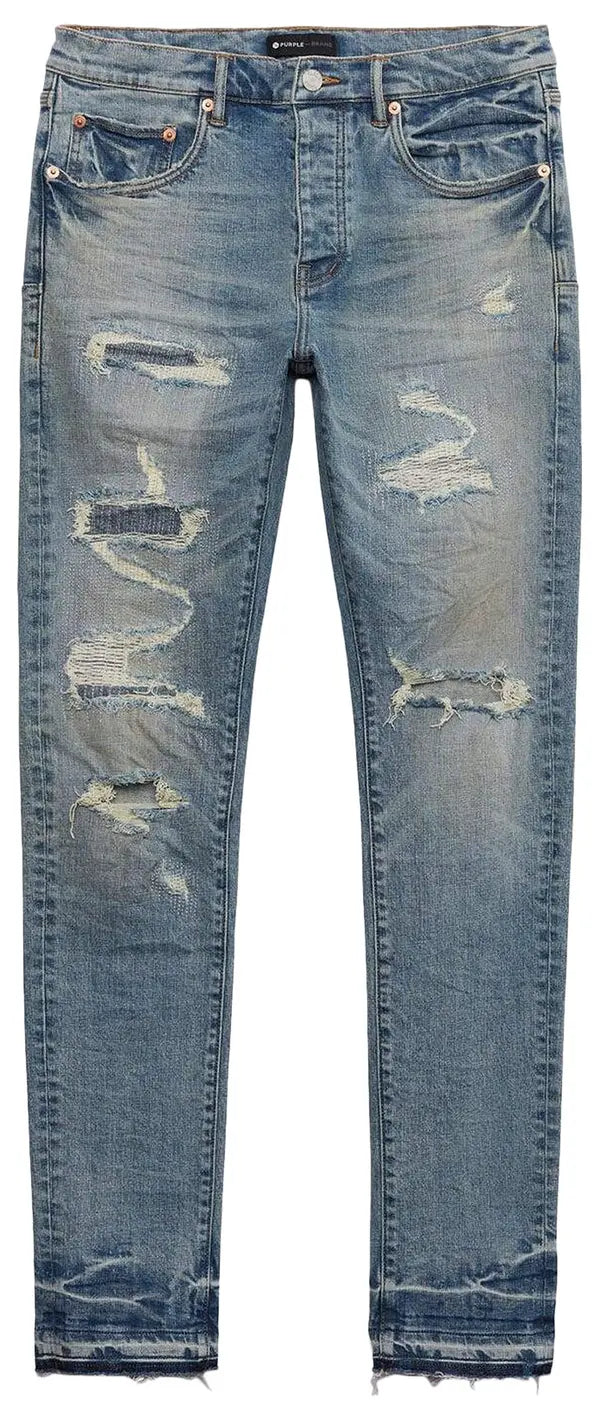 Purple Brand Light Blue Vintage Repair