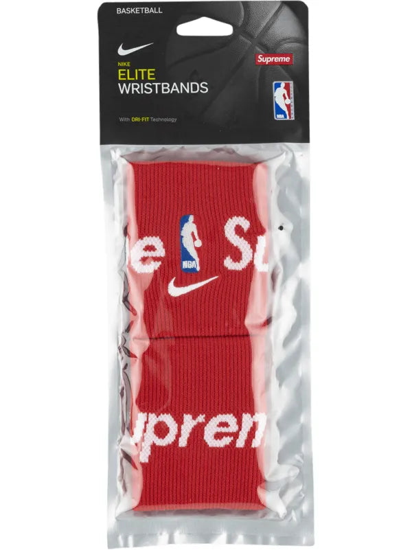 Nike X Supreme Wristbands Red