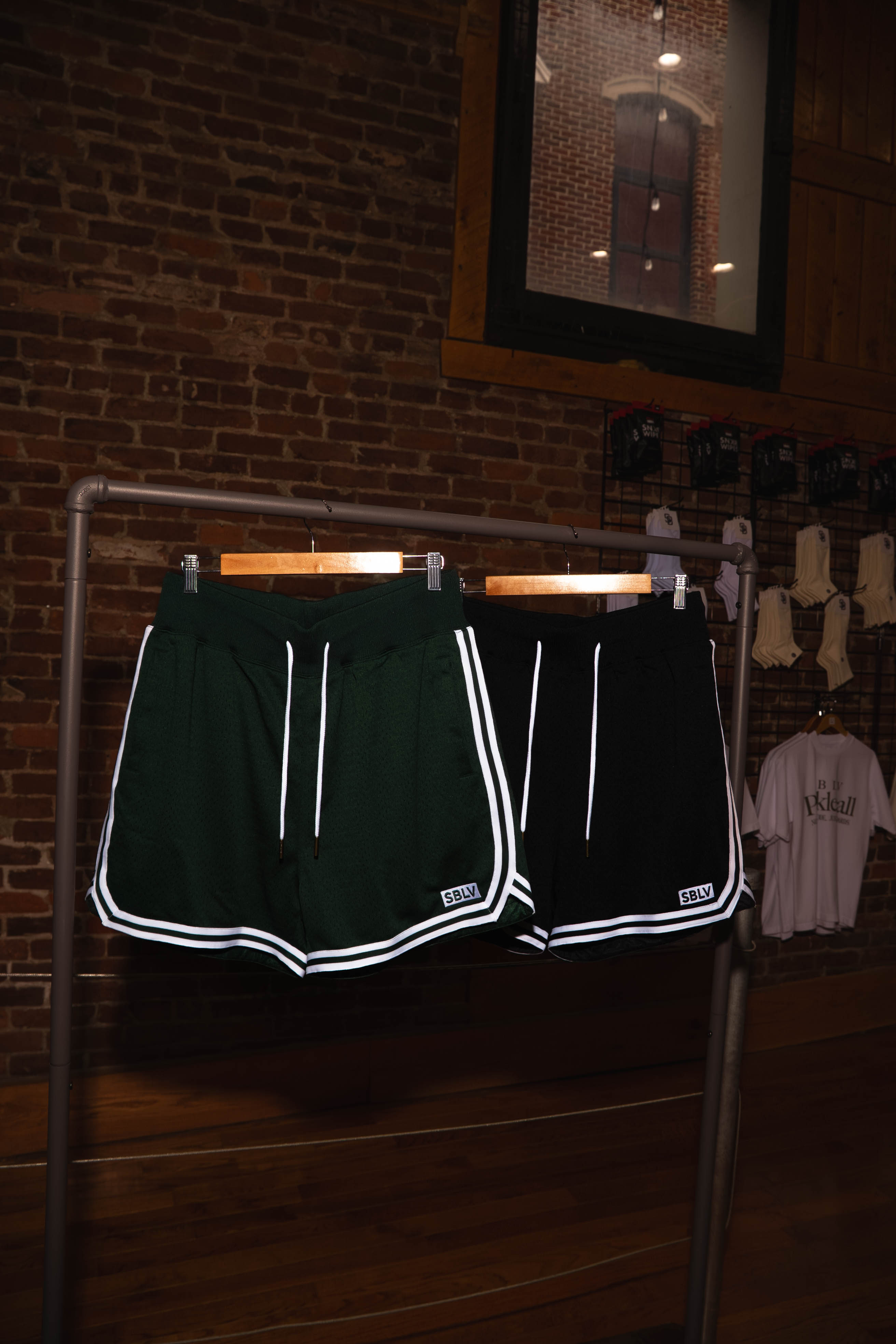 SBLV Basketball Shorts Black