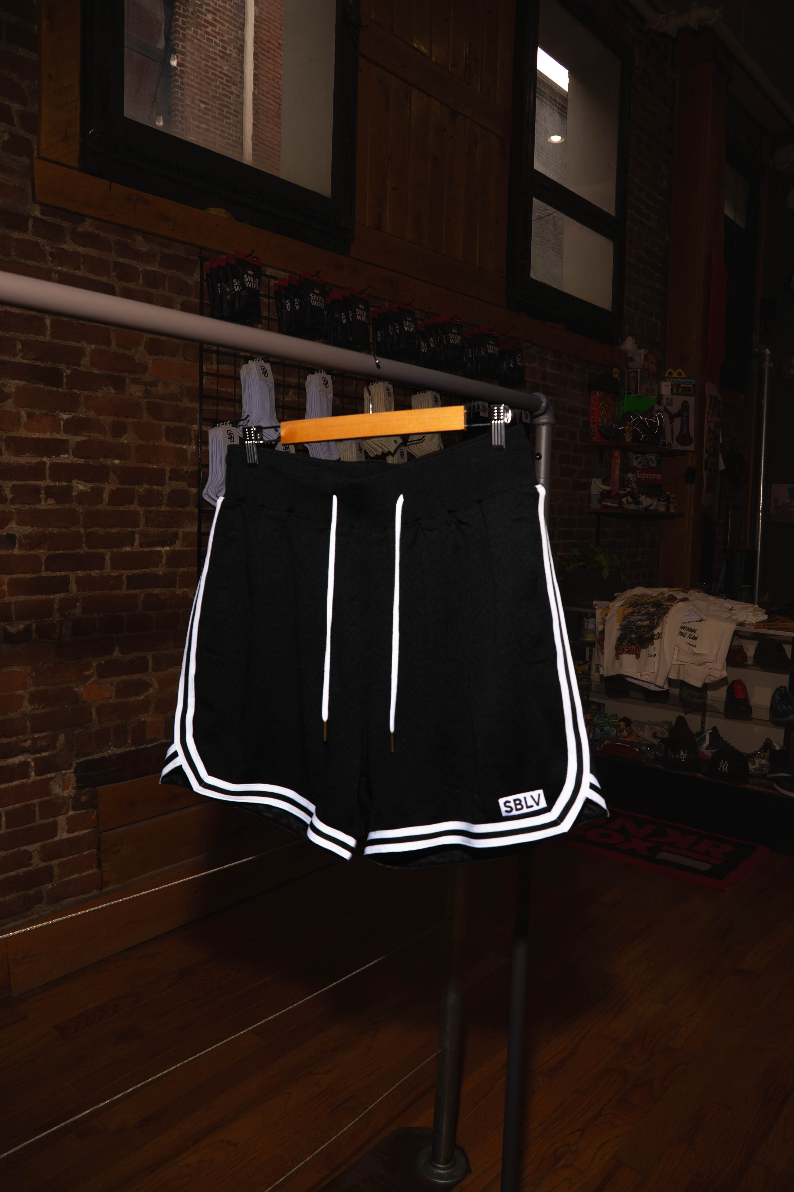 SBLV Basketball Shorts Black