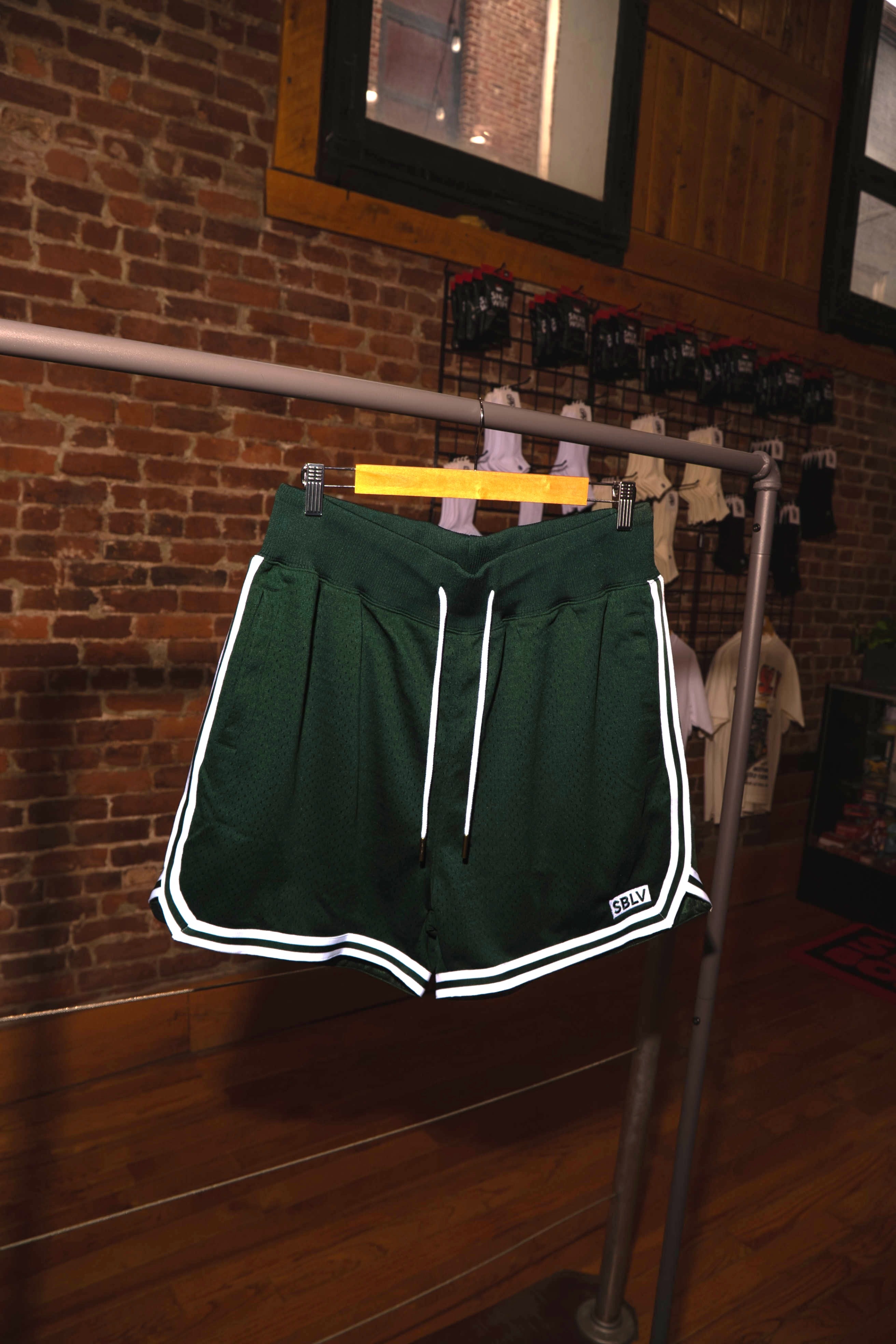 SBLV Basketball Shorts Green